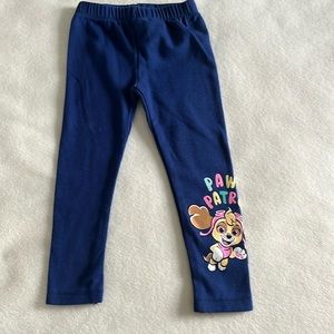 Paw Patrol leggings 3T